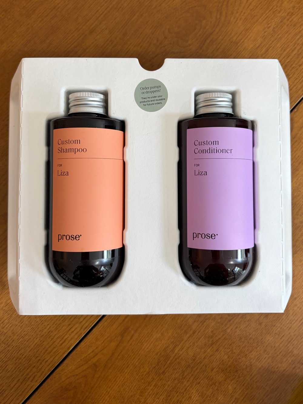 Prose Shampoo & Conditioner Set